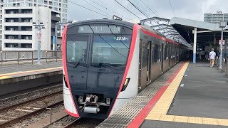 成田スカイアクセス線　都営5500形5518F 東松戸駅発車