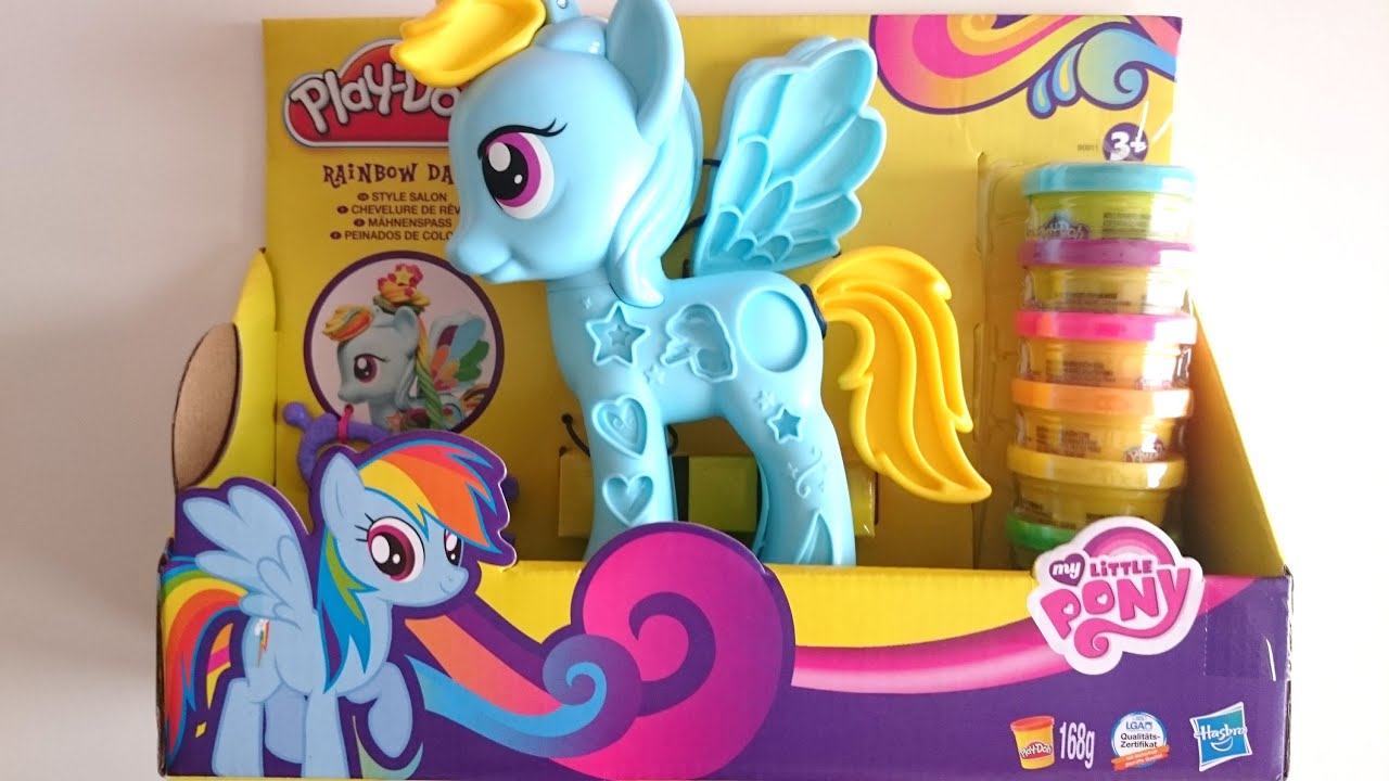 Rainbow Dash Play Doh My Little Pony YouTube