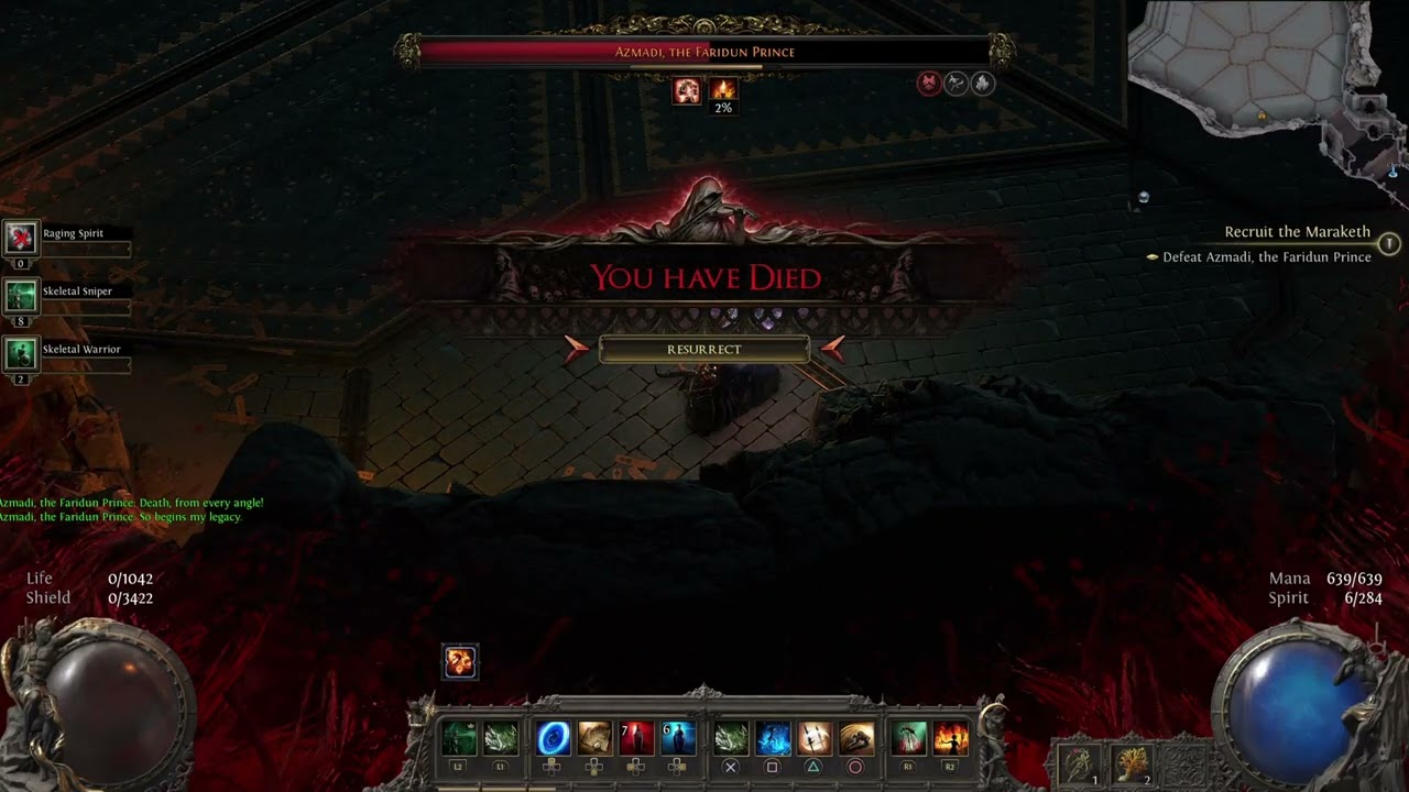 Level 65 hc witch death 