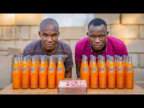 Extreme Fanta Drinking Battle 🥤 Last to Finish LOSES Everything!