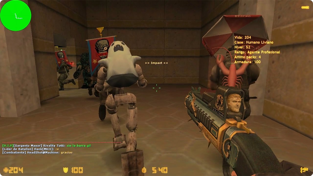 CS 1. 6 - PERDIDOS EN BLACKMESA ESCAPE! - Zombie Escape Mod