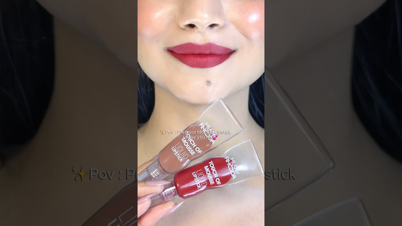 Hilary Rhoda Mousse Lipstick 💕 Under 250 Rs ✨ 