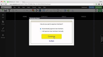 How To Create Member
