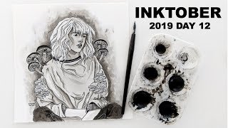 Ink Illustration // INKTOBER 2019 // day twelve