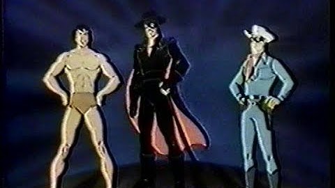The Tarzan/Lone Ranger/Zorro Adventure Hour (1981) - Opening and Closing Credits