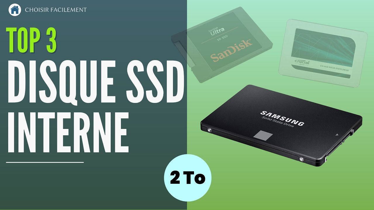 🟢 TOP 3 : Meilleur SSD Interne 2 To 2023 