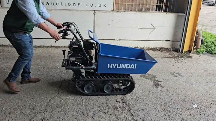 Unused Hyundai HYTD300 Petrol Tracked Dumper, Hyundai Engine