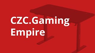 Herní stůl pro skutečné gamingové krále | Videonávod pro herní stůl CZC.Gaming Empire
