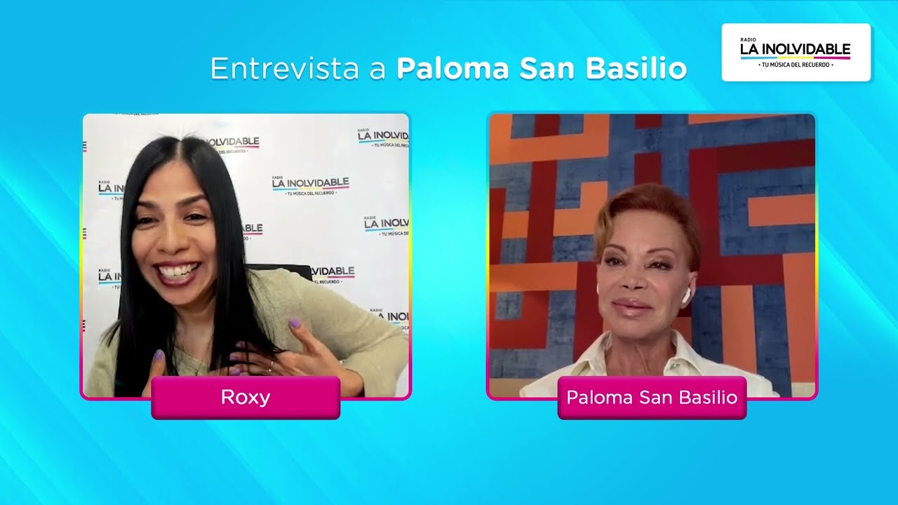 ¡Paloma San Basilio fue entrevistada por Roxy!