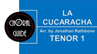 La Cucaracha - TENOR 1 | Arr J Rathbone
