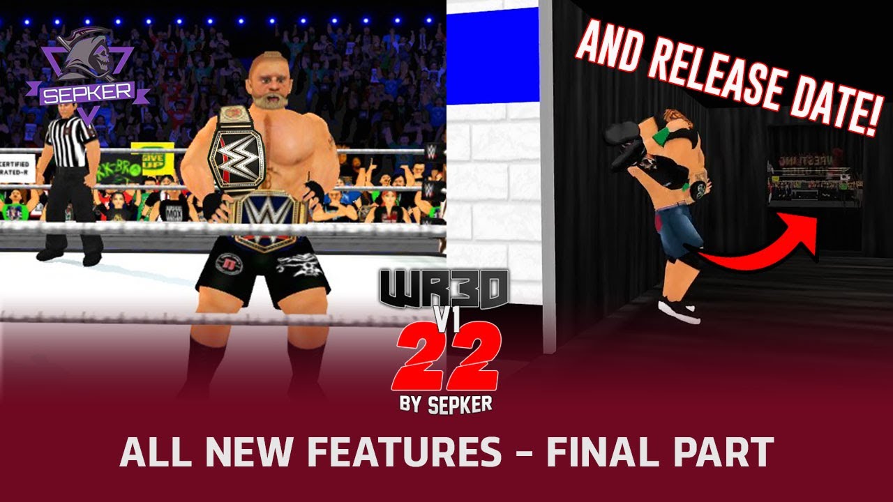 WR3D 2k22 Mod APK Download (Wrestling Revolution 3D Mod)