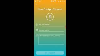 How business owners can you request for own BizApp. screenshot 2