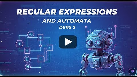 Düzenli İfadeler (RE) ve Otomata (FSA): NLP