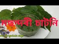 মছন্দৰী চাটনি ৷৷ Assamese Chutney Recipe৷৷