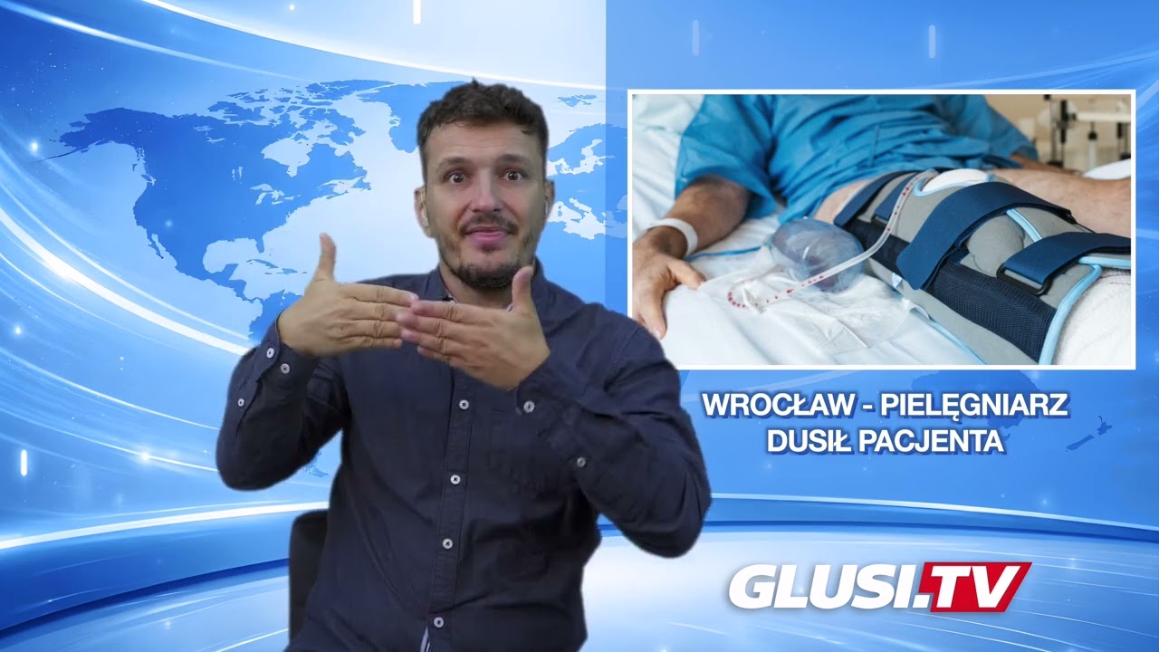 Wrocław - pielęgniarz dusił pacjenta