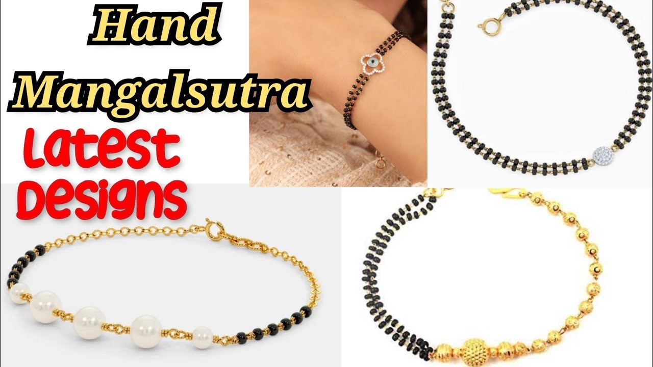 latest Trendy Bracelet Mangalsutra Design/ Bracelet Mangalsutra Design  Images/Bracelet Mangalsutra - YouTube