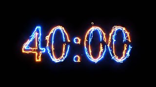 Celebrity 40 Minute Timer - 2400 seconds Timer - Clean & Simple [ELECTRIC] Profile