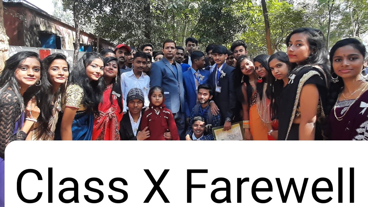 Class X Farewell session 2019-20 - YouTube