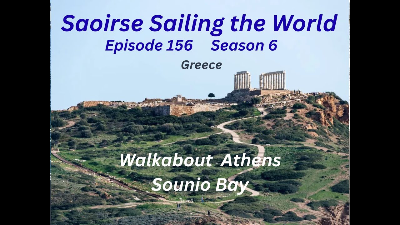 ⁣Saoirse stw ep156 season 6 Athens Sounio Bay