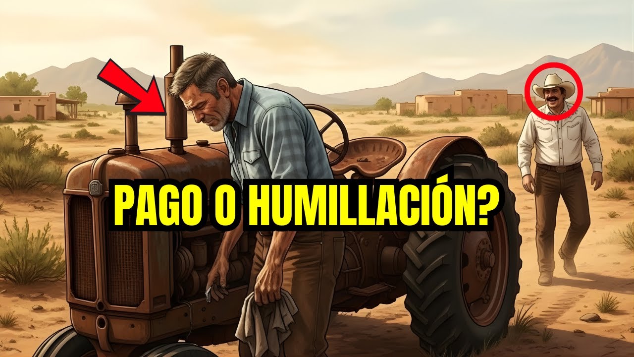 El Rico Pagó al Mecánico Pobre con un Tractor Oxidado… Lo Que Pasó Después Sorprendió a Todos 😱🚜