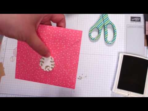 Quick Tip! DIY Envelope Sticker Seals Stampin' Up! Use Your Punches!