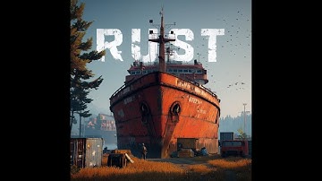 First time looting Cargo. Nobody on board, I thought I was lucky, but...Noob experience. Rust.