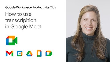 How to use transcription in Google Meet
