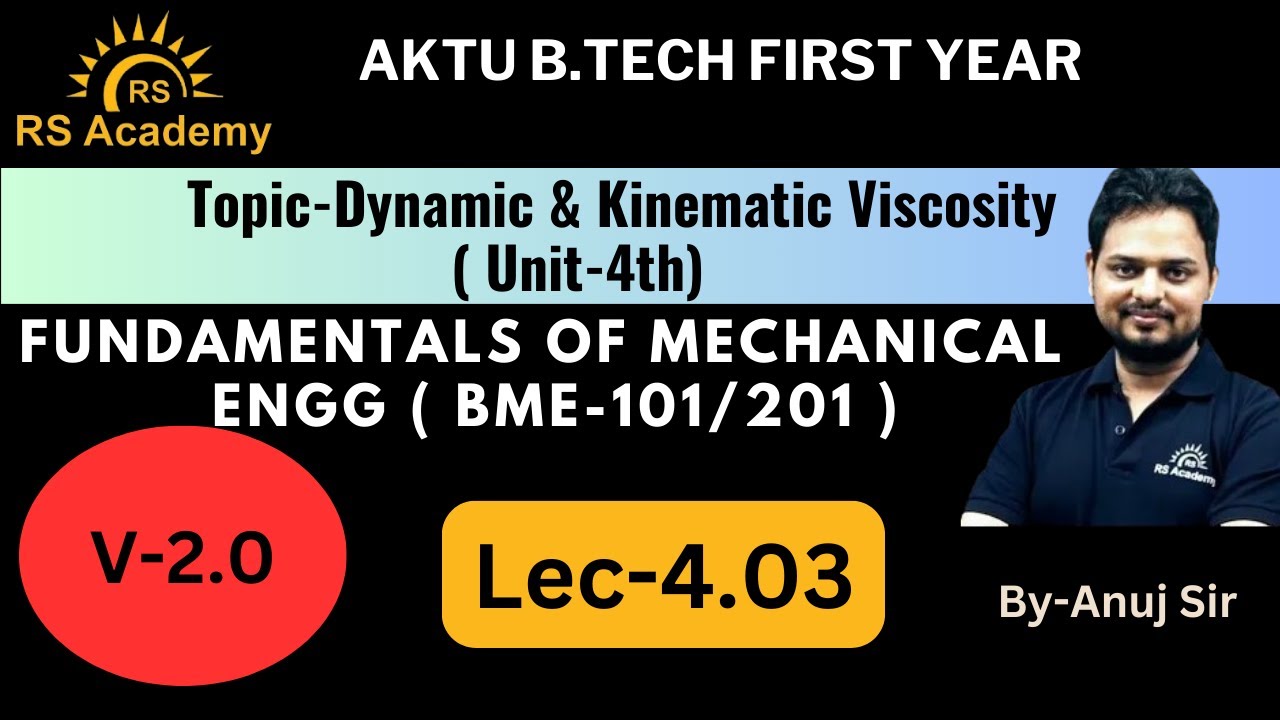 dynamic-viscosity-kinematic-viscosity-unit-4-lec-4-3-by-anuj