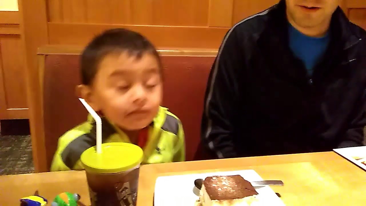 Birthday dinner at Olive garden. Jordan is 4!! YouTube