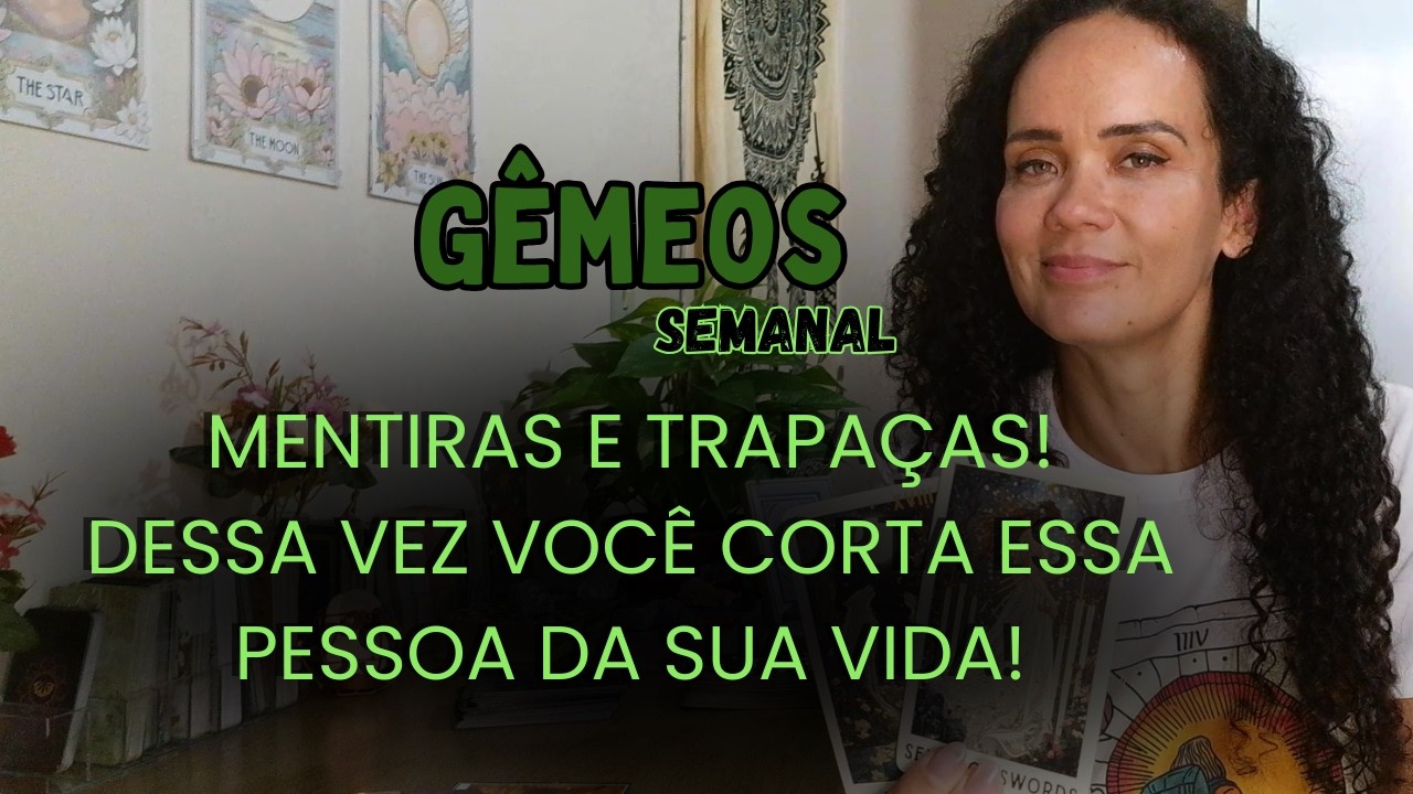 ♊TARÔ GÊMEOS💔MENTIRAS E DECEPÇÃO! VOCÊ MERECE MAIS!