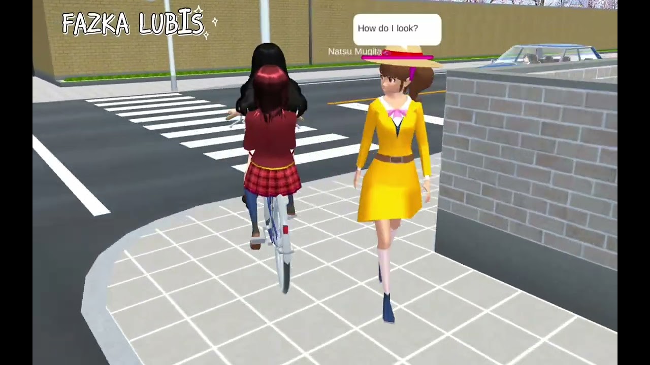 ditinggal naik sepeda