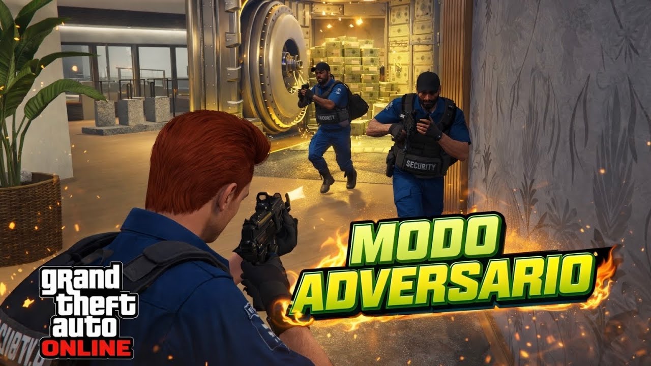 GTA V Online ASALTO A LA MANSION Nuevo Modo Adversario 