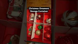 Christmas Ornament Storage Container Product Review #ProductReview #christmasornaments