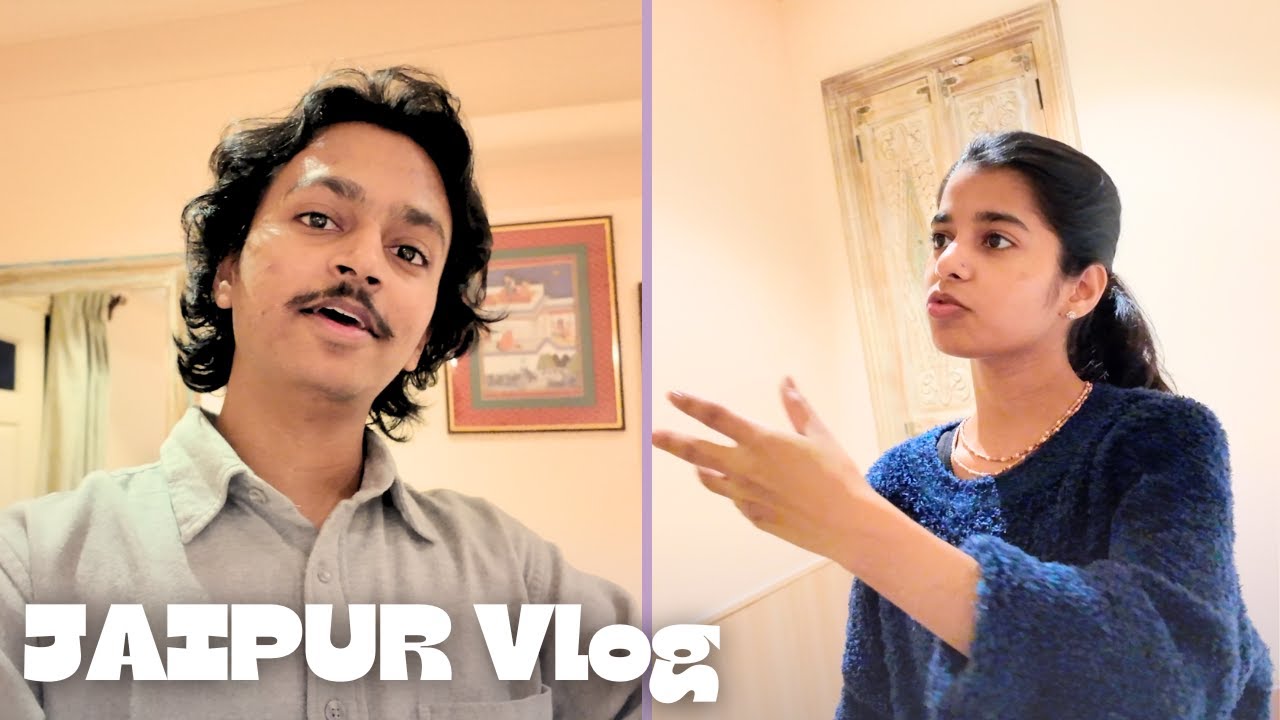 Maithili naaraz ho gayi 🥲 - JAIPUR VLOG - Rishav Vlogs Maithili naaraz ho gayi 🥲 - JAIPUR VLOG - Rishav Vlogs