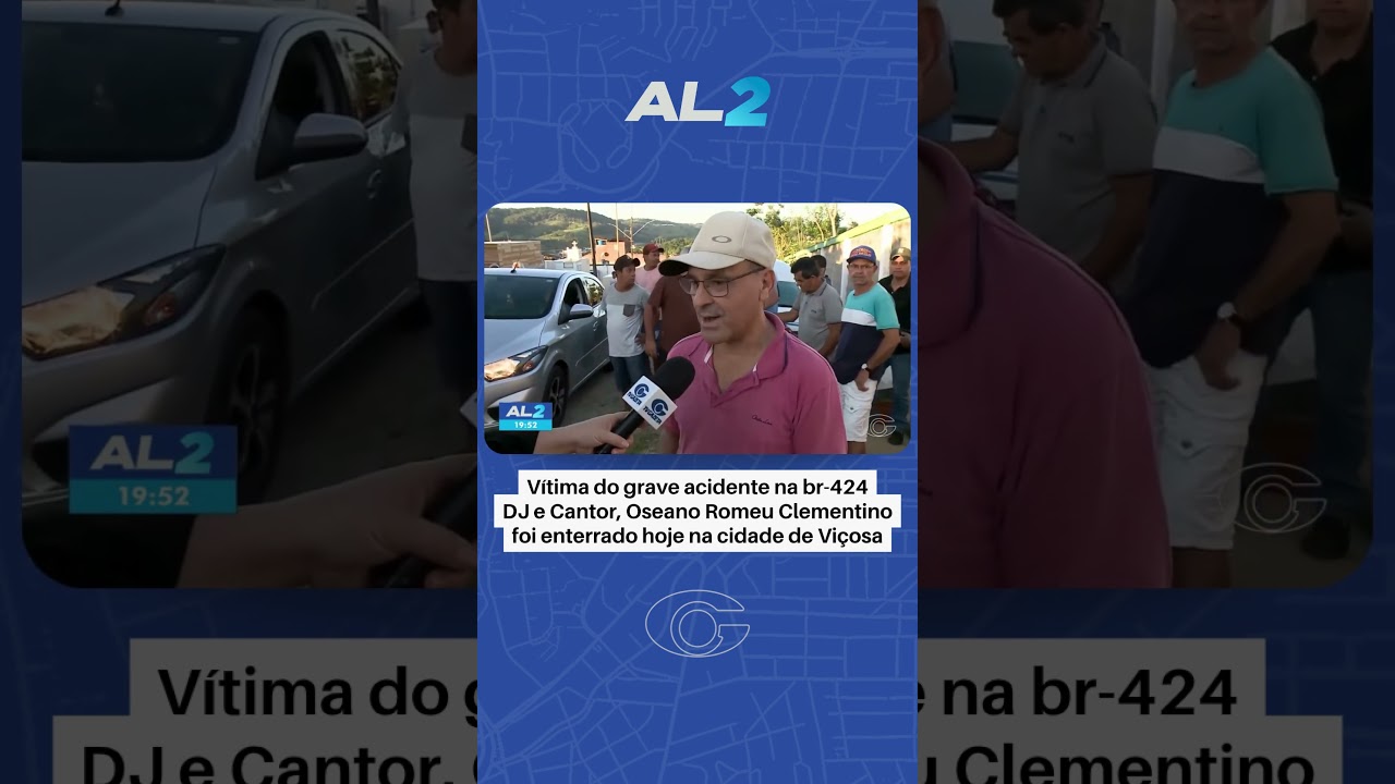 Sepultado DJ que morreu em grave acidente na BR-424
