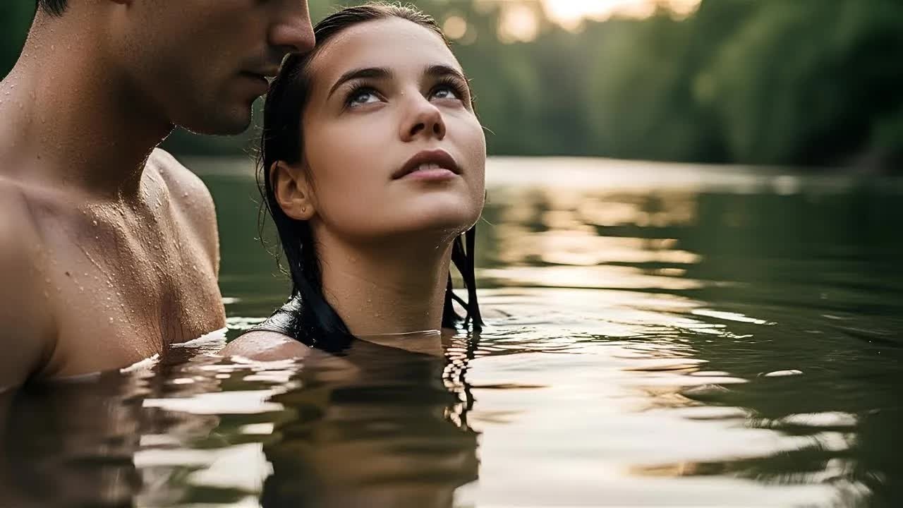 Ich badete im Fluss, als der Mafiaboss auftauchte – er flüsterte： „Ich kann deinem Rücken helfen