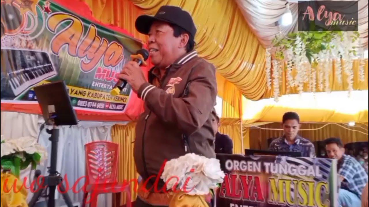 Keno sajundai & lingkaran biru artis aktor kerinci WO SAJUNDAI #Alyamusic arr pak.Repan live semumu