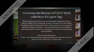 Overcome the Horrors of GMAT Math with these 6 Expert Tips