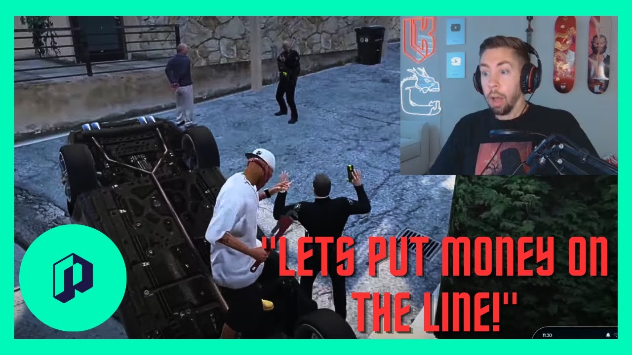 MR K RACING THE PD TURNS INTO A DISASTER! | NoPixel GTA RP