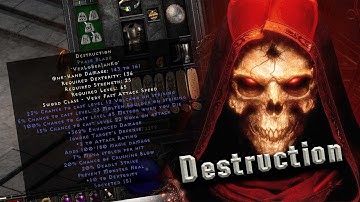 Diablo 2 Resurrected  Rune Words - Destruction  [tesladin]