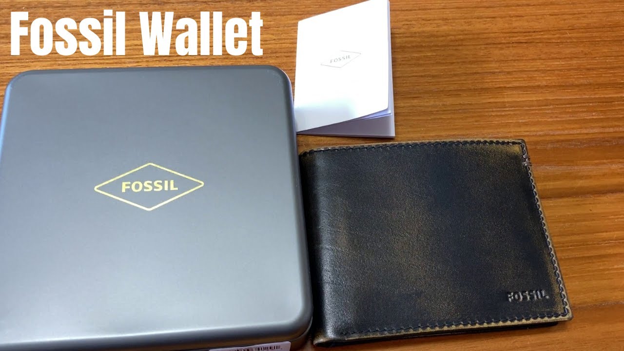 Fossil Men's Ryan Leather RFID-Blocking Bifold with Flip ID Wallet