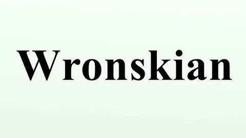 Wronskain || ODE LIVE 15 || IIT JAM MATHEMATICS 2020