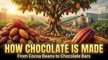 How Chocolate Is Made | From Cocoa Beans to Chocolate Bars