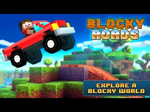 Blocky Roads - Gameplay Walkthrough part 1 (ios, android)