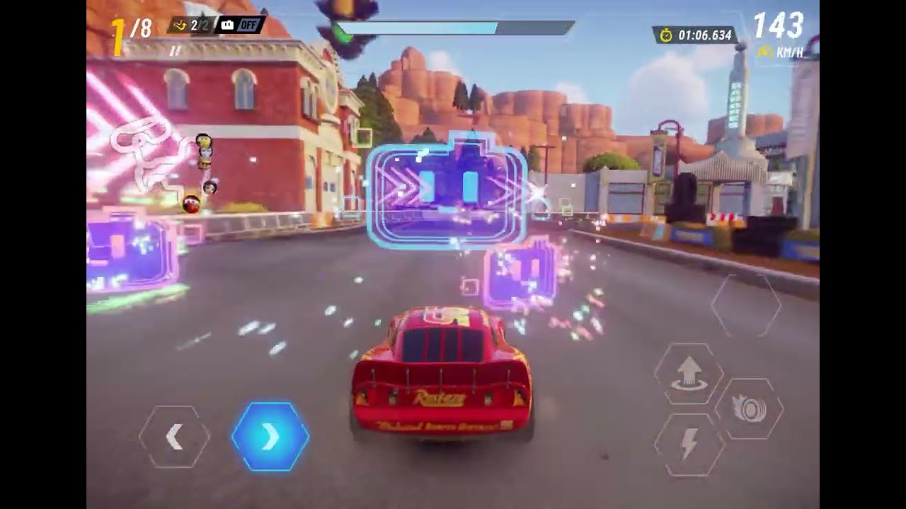 SPEEDSTORM X CARS: LIGHTNING MCQUEEN GAMEPLAY