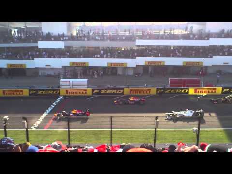 2012-10-07 F1 鈴鹿 決勝 スタート～第1コーナー - YouTube