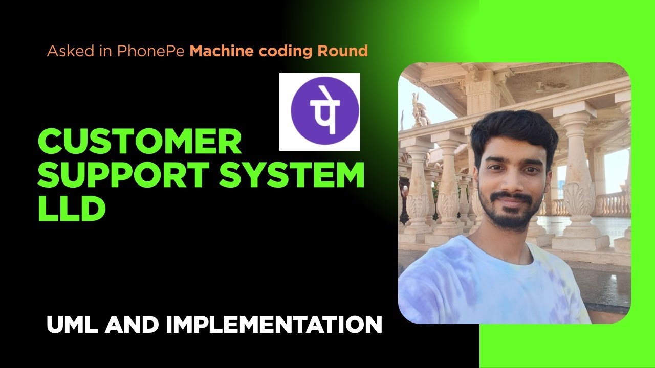 🏆 LLD Interview Question | Customer Issue Resolution System (PhonePe)