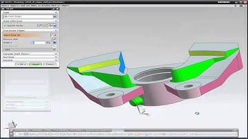 NX 8.5 Modelling - Edge Blend and Draft Enhancements