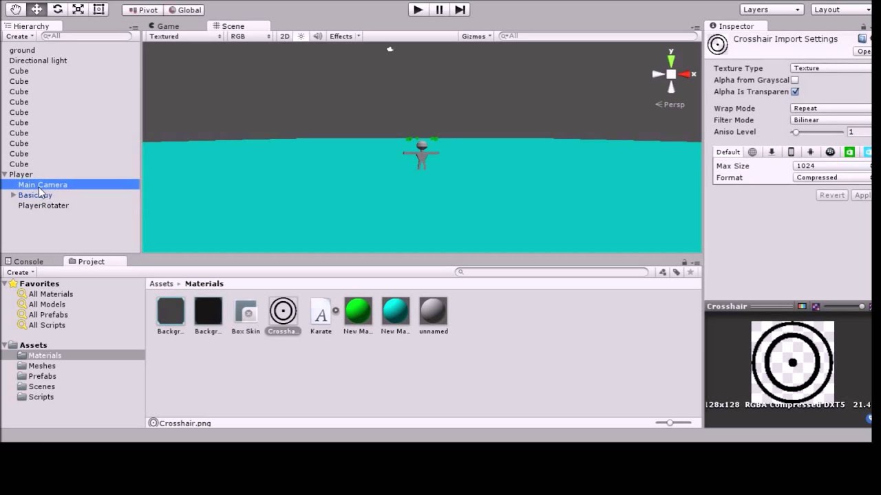 Character Controller and Terrain Implementation in Unity3D - YouTube