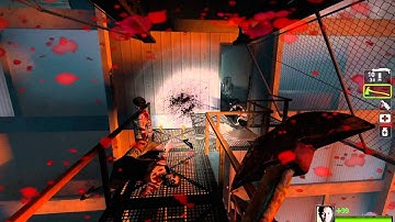 Left 4 Dead 2, Diescraper Redux, map 4 (Finale). Realism expert solo, no bots.